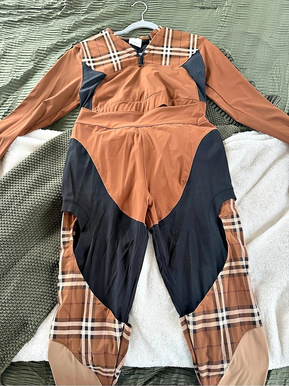 Women’s large Burberry activewear suit